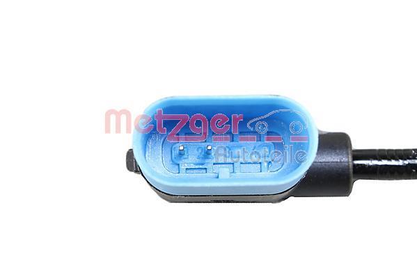 Capteur ABS (Capteur de vitesse de roue) METZGER 09001338